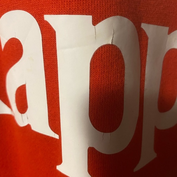 Mens KAPPA Red sweatshirt XL - Picture 4 of 6
